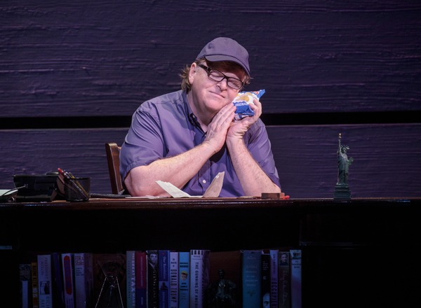 Photo Flash: Michael Moore Takes Broadway in THE TERMS OF MY SURRENDER Image
