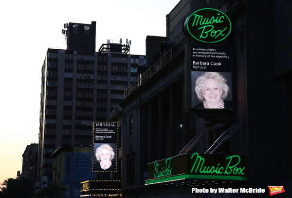 Photo Coverage: Broadway Dims The Lights In Memory of the Late Barbara Cook Image