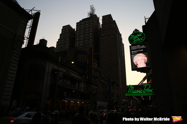 Photo Coverage: Broadway Dims The Lights In Memory of the Late Barbara Cook Image