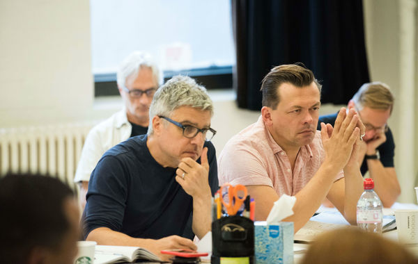 Photo Flash: In Rehearsal for ON THE SHORE OF THE WIDE WORLD at Atlantic Theater Company Image