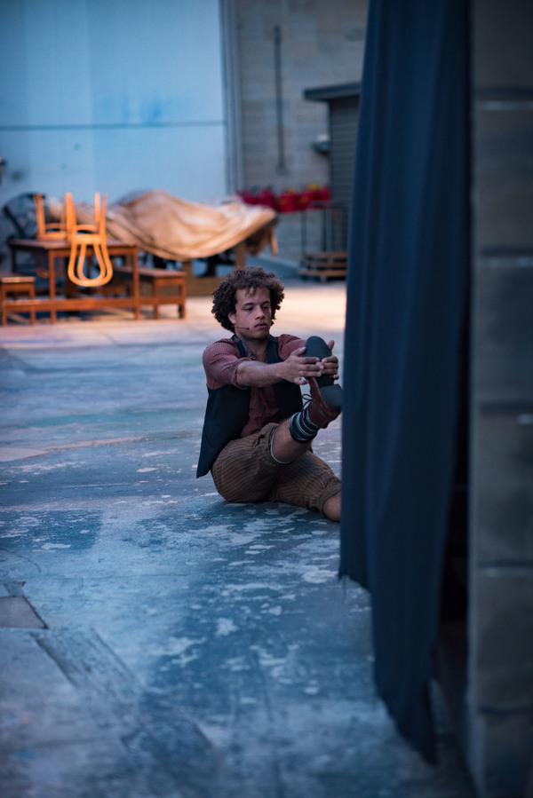 BWW Photo Exclusive: Watch What Happens... Backstage with NEWSIES at The Muny! Image