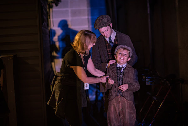 BWW Photo Exclusive: Watch What Happens... Backstage with NEWSIES at The Muny! Image