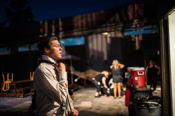 BWW Photo Exclusive: Watch What Happens... Backstage with NEWSIES at The Muny! Image
