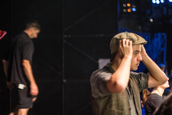 BWW Photo Exclusive: Watch What Happens... Backstage with NEWSIES at The Muny! Image