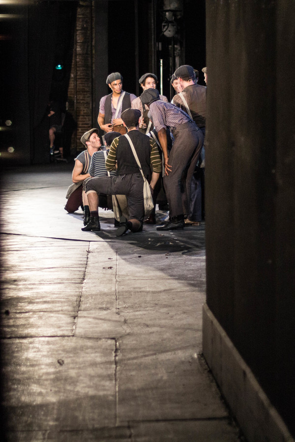 BWW Photo Exclusive: Watch What Happens... Backstage with NEWSIES at The Muny! Image