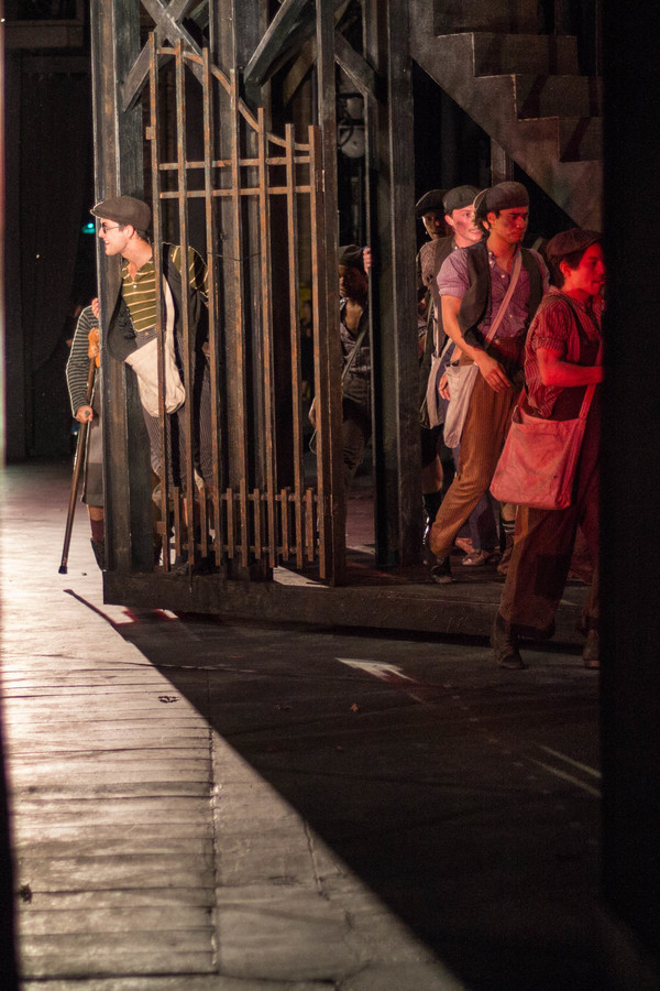 BWW Photo Exclusive: Watch What Happens... Backstage with NEWSIES at The Muny! Image