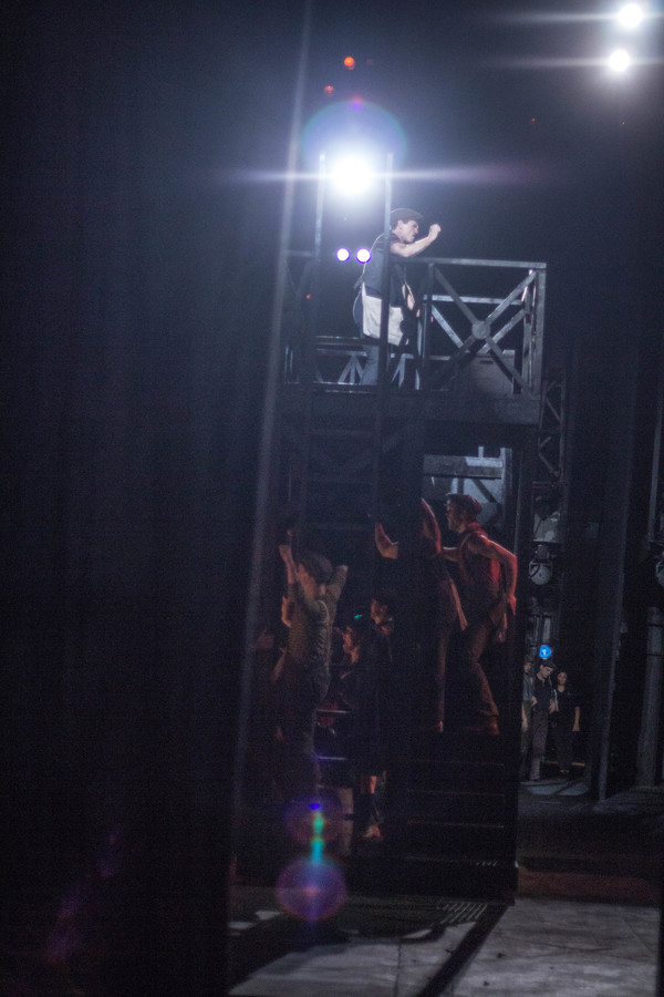 BWW Photo Exclusive: Watch What Happens... Backstage with NEWSIES at The Muny! Image