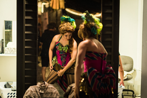 BWW Photo Exclusive: Watch What Happens... Backstage with NEWSIES at The Muny! Image