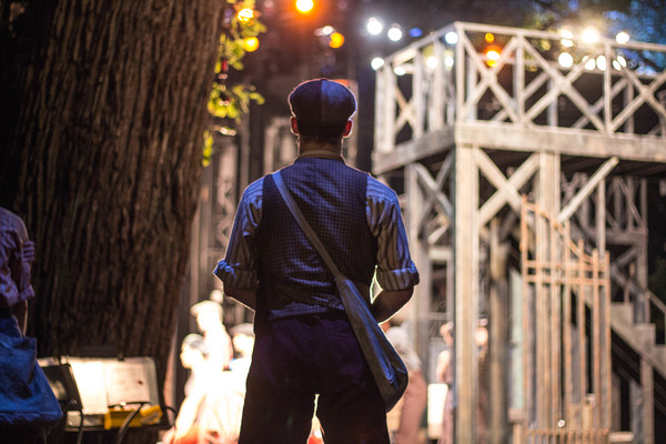 BWW Photo Exclusive: Watch What Happens... Backstage with NEWSIES at The Muny! Image