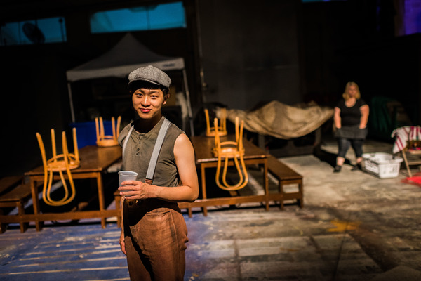 BWW Photo Exclusive: Watch What Happens... Backstage with NEWSIES at The Muny! Image
