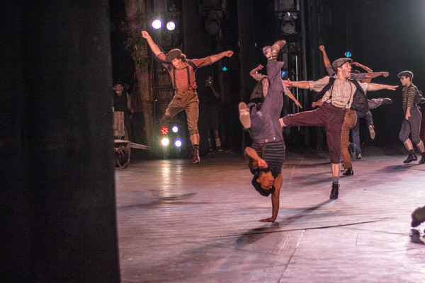 BWW Photo Exclusive: Watch What Happens... Backstage with NEWSIES at The Muny! Image