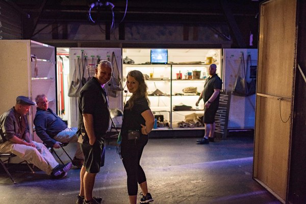 BWW Photo Exclusive: Watch What Happens... Backstage with NEWSIES at The Muny! Image