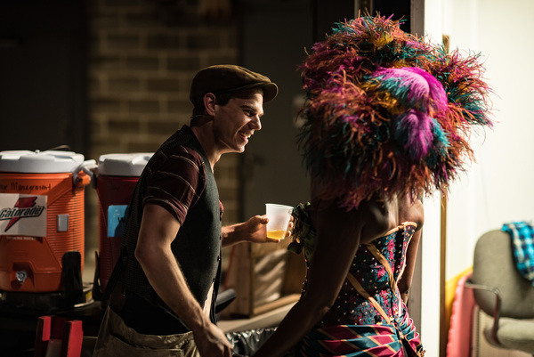 BWW Photo Exclusive: Watch What Happens... Backstage with NEWSIES at The Muny! Image