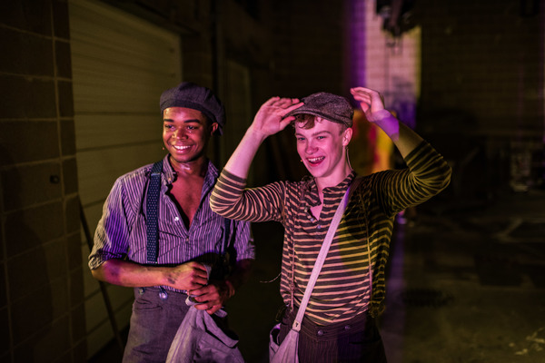 BWW Photo Exclusive: Watch What Happens... Backstage with NEWSIES at The Muny! Image