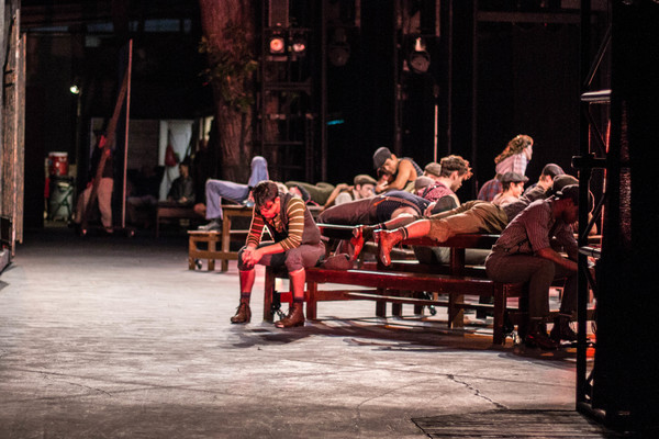 BWW Photo Exclusive: Watch What Happens... Backstage with NEWSIES at The Muny! Image