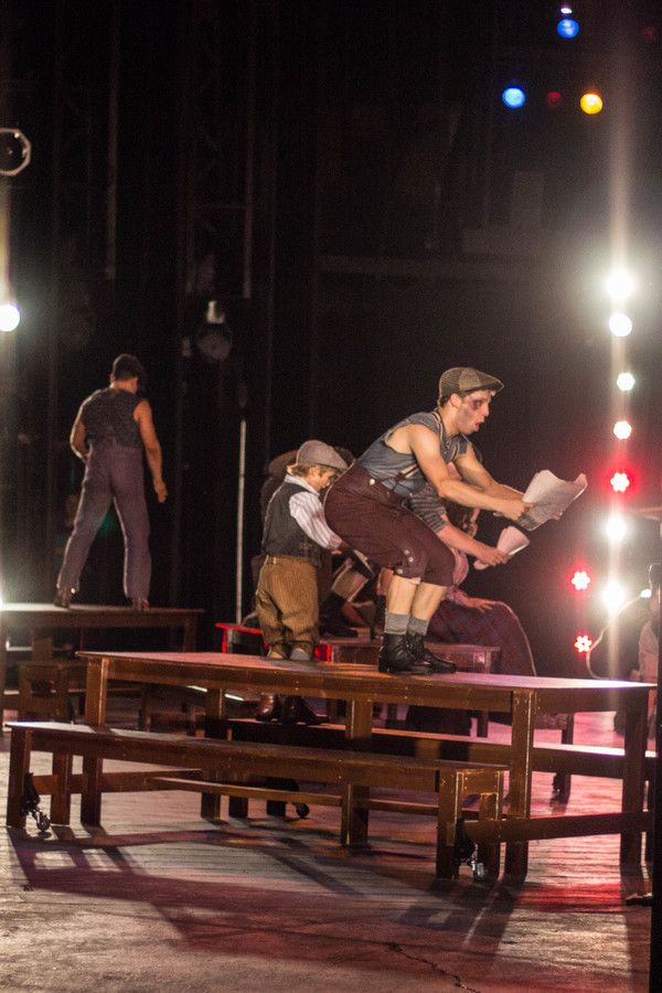 BWW Photo Exclusive: Watch What Happens... Backstage with NEWSIES at The Muny! Image