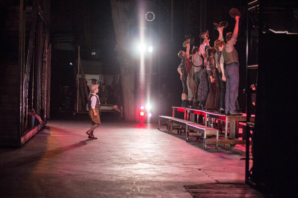 BWW Photo Exclusive: Watch What Happens... Backstage with NEWSIES at The Muny! Image