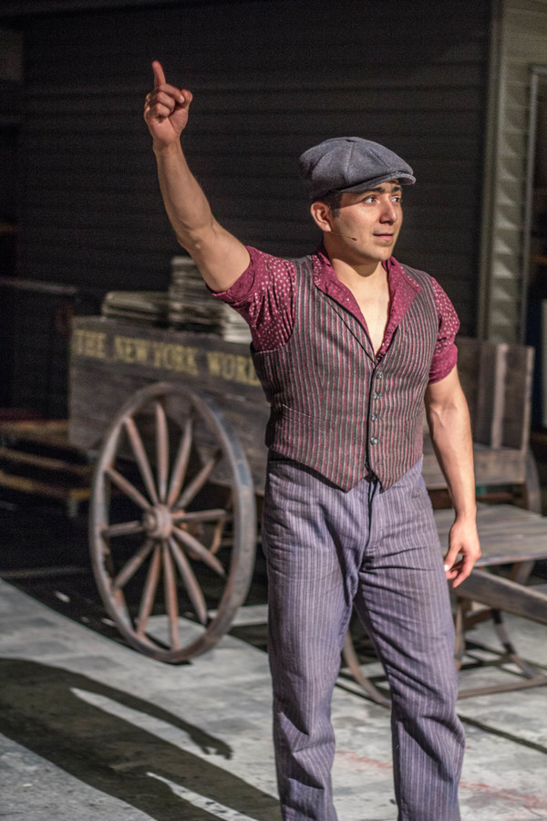BWW Photo Exclusive: Watch What Happens... Backstage with NEWSIES at The Muny! Image