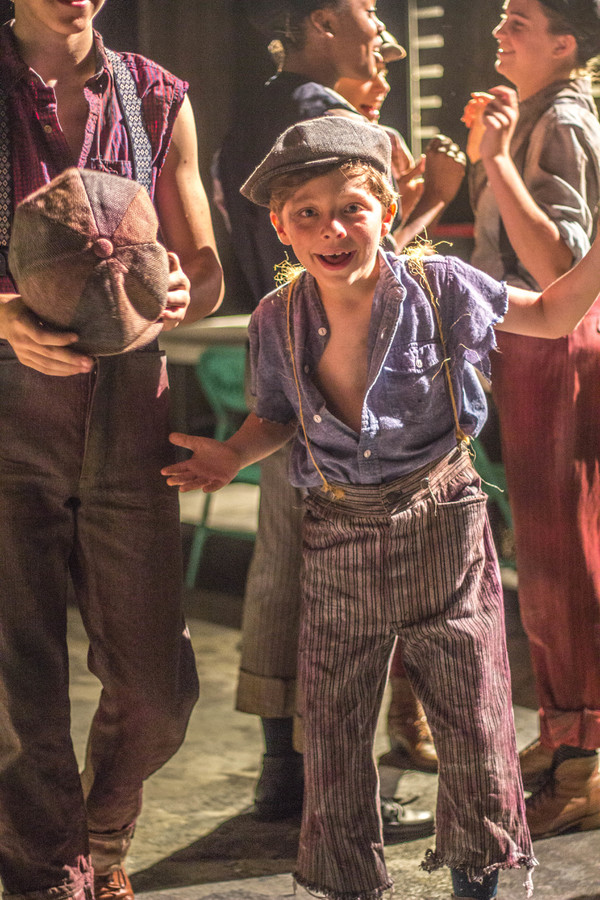 BWW Photo Exclusive: Watch What Happens... Backstage with NEWSIES at The Muny! Image