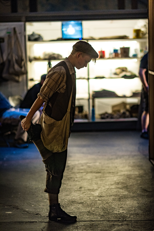 BWW Photo Exclusive: Watch What Happens... Backstage with NEWSIES at The Muny! Image