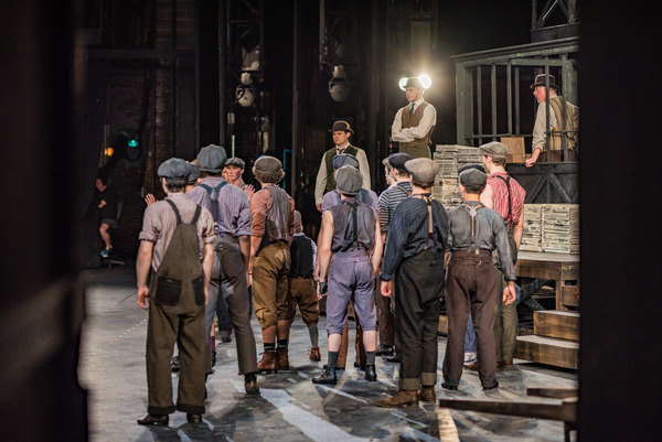 BWW Photo Exclusive: Watch What Happens... Backstage with NEWSIES at The Muny! Image