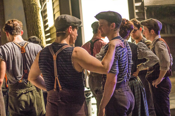 BWW Photo Exclusive: Watch What Happens... Backstage with NEWSIES at The Muny! Image