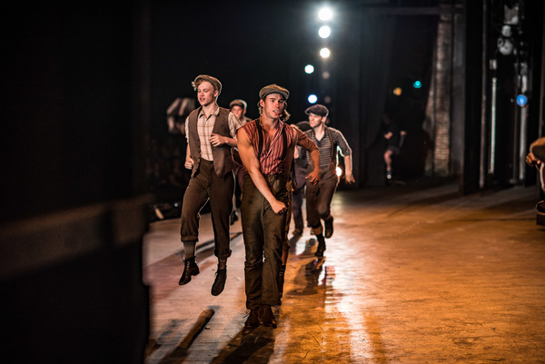 BWW Photo Exclusive: Watch What Happens... Backstage with NEWSIES at The Muny! Image