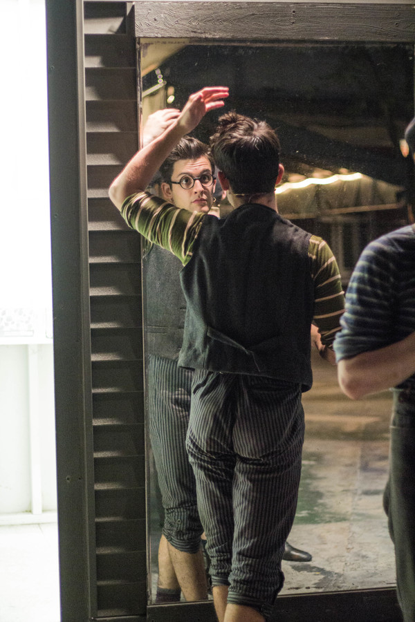 BWW Photo Exclusive: Watch What Happens... Backstage with NEWSIES at The Muny! Image