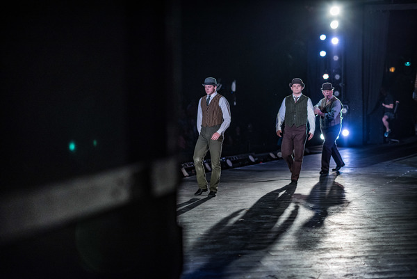 BWW Photo Exclusive: Watch What Happens... Backstage with NEWSIES at The Muny! Image