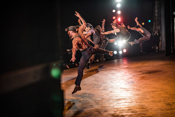 BWW Photo Exclusive: Watch What Happens... Backstage with NEWSIES at The Muny! Image