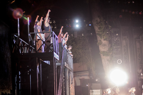 BWW Photo Exclusive: Watch What Happens... Backstage with NEWSIES at The Muny! Image