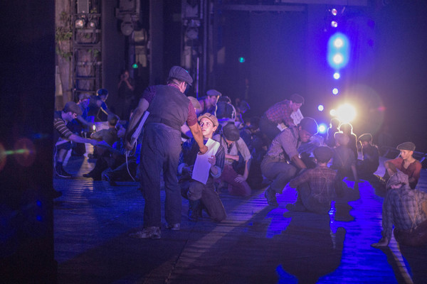 BWW Photo Exclusive: Watch What Happens... Backstage with NEWSIES at The Muny! Image