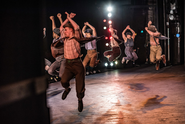 BWW Photo Exclusive: Watch What Happens... Backstage with NEWSIES at The Muny! Image