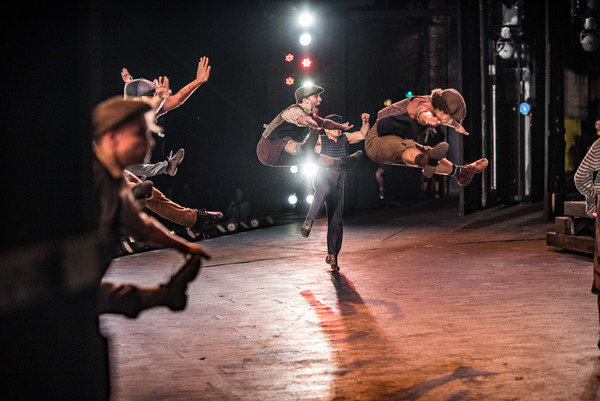 BWW Photo Exclusive: Watch What Happens... Backstage with NEWSIES at The Muny! Image
