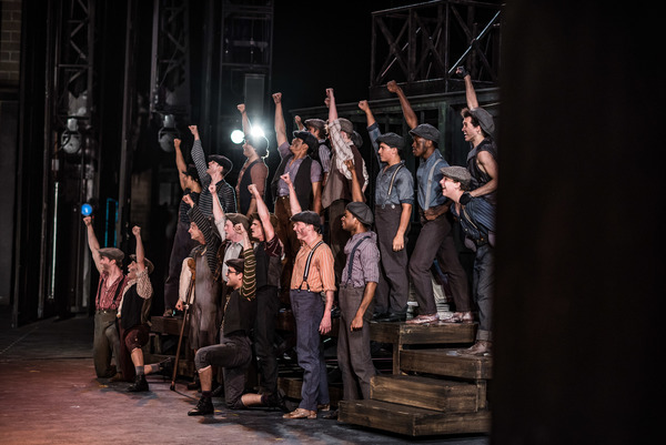 BWW Photo Exclusive: Watch What Happens... Backstage with NEWSIES at The Muny! Image