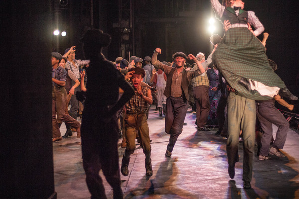 BWW Photo Exclusive: Watch What Happens... Backstage with NEWSIES at The Muny! Image