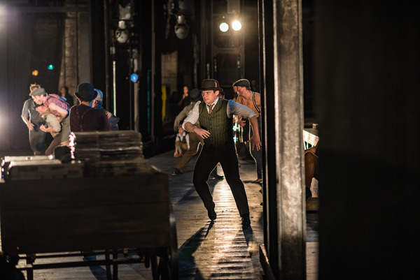 BWW Photo Exclusive: Watch What Happens... Backstage with NEWSIES at The Muny! Image