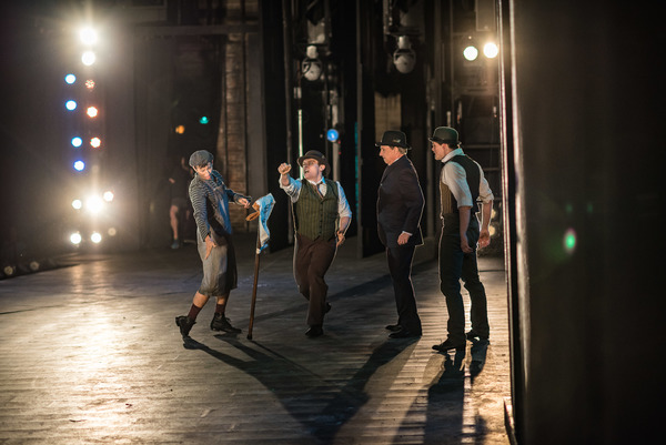 BWW Photo Exclusive: Watch What Happens... Backstage with NEWSIES at The Muny! Image