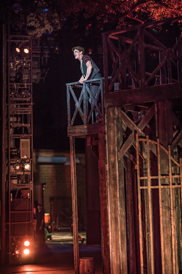 BWW Photo Exclusive: Watch What Happens... Backstage with NEWSIES at The Muny! Image