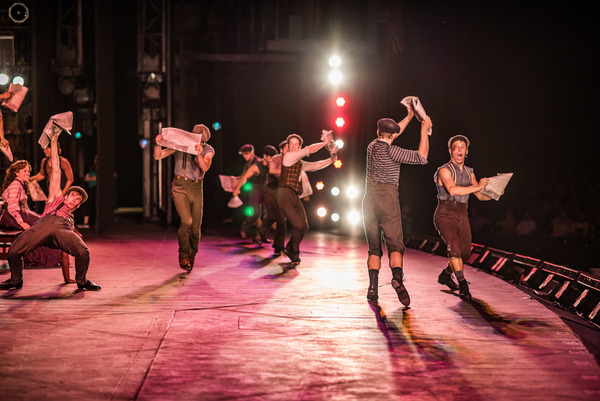 BWW Photo Exclusive: Watch What Happens... Backstage with NEWSIES at The Muny! Image