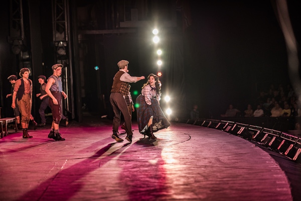 BWW Photo Exclusive: Watch What Happens... Backstage with NEWSIES at The Muny! Image