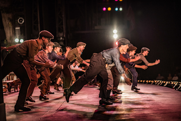BWW Photo Exclusive: Watch What Happens... Backstage with NEWSIES at The Muny! Image