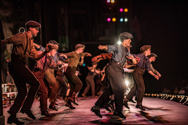 BWW Photo Exclusive: Watch What Happens... Backstage with NEWSIES at The Muny! Image