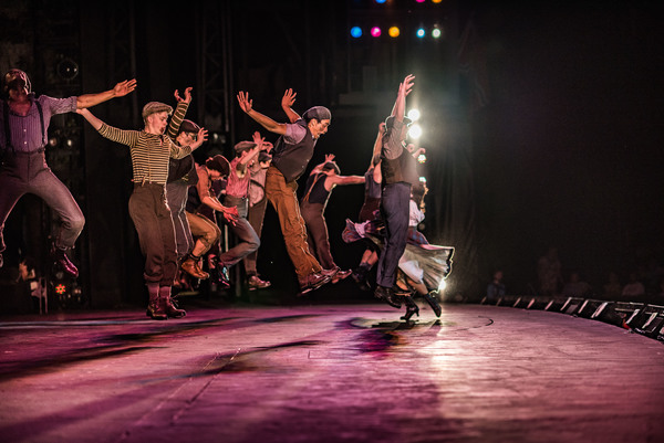 BWW Photo Exclusive: Watch What Happens... Backstage with NEWSIES at The Muny! Image