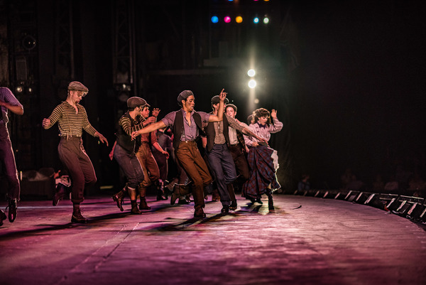 BWW Photo Exclusive: Watch What Happens... Backstage with NEWSIES at The Muny! Image