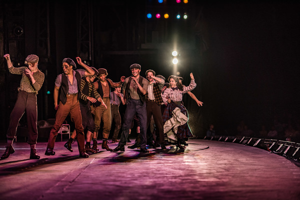 BWW Photo Exclusive: Watch What Happens... Backstage with NEWSIES at The Muny! Image
