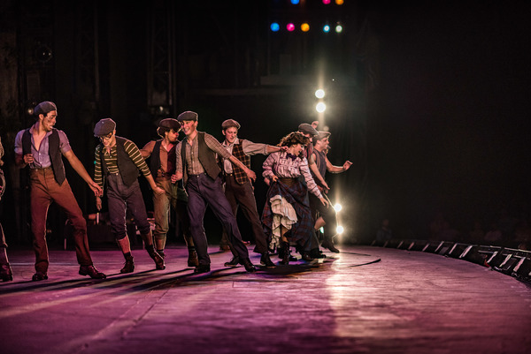 BWW Photo Exclusive: Watch What Happens... Backstage with NEWSIES at The Muny! Image