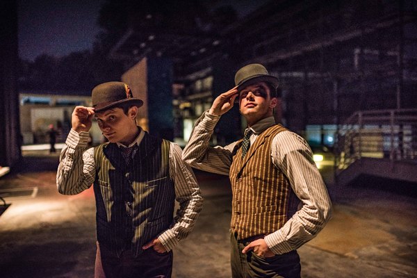 BWW Photo Exclusive: Watch What Happens... Backstage with NEWSIES at The Muny! Image