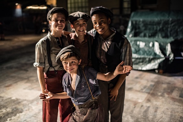 BWW Photo Exclusive: Watch What Happens... Backstage with NEWSIES at The Muny! Image