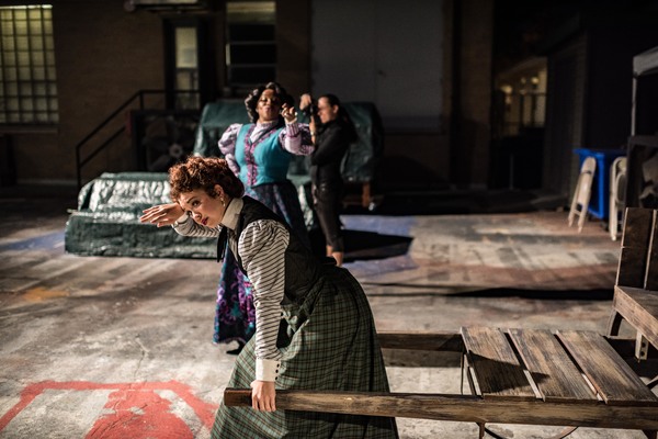 BWW Photo Exclusive: Watch What Happens... Backstage with NEWSIES at The Muny! Image
